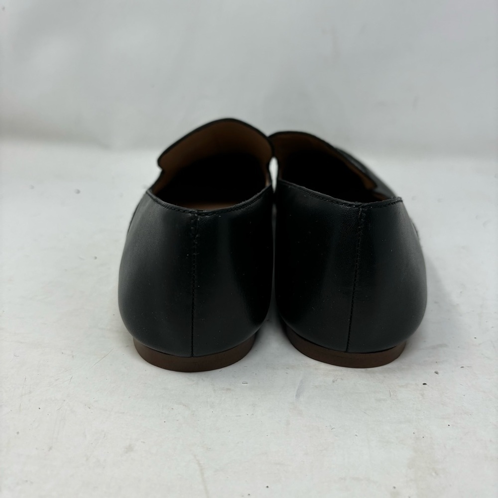 Madewell Women’s 9 Black Leather Frances Skimmer Loafers - Picture 5 of 6